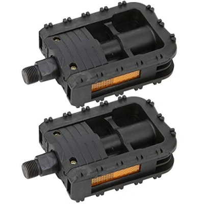 Image of Bike Pedals, Foldable Lightweight Plastic Cycling Pedals for Mountain Road Bicycle Accessory
