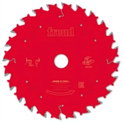 Image of Freud LCL6M Circular and Mitre Saw Blade for Solid Wood Panels 165mm 24T 20mm