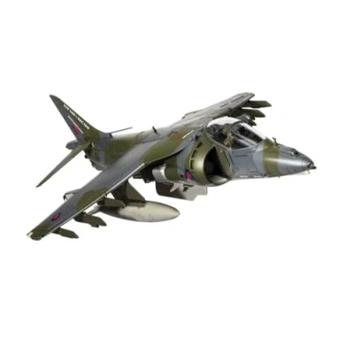 Image of Corgi AA29302 BAe Harrier GR9A, ZG506/P77 &#039;Ninja 1&#039; Wing, RAF Cottesmore, Final Flight Retirement Scheme, December 15 2010 Military Aircraft, Grey/Green