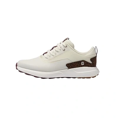 Image of FootJoy Women&#039;s Performa Golf Shoe, Cream/Beige/Multi, 7 UK