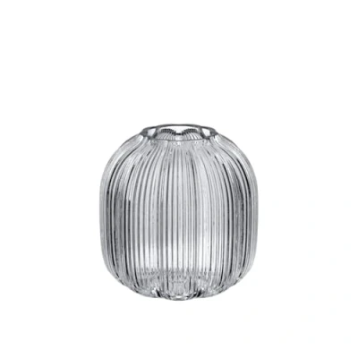 Image of Villeroy &amp; Boch Fleur vase 11 cm Clear, Dishwasher safe, Table vase, Floral design, Colour Decorative Glass Hand blown, homeware, Dining room decoration, Home decor,