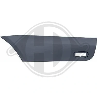 Image of 9066903262, 90669032629B51, A9066902782, A90669027829B51 Body side ​molding DIEDERICHS 1663367 Left Rear MERCEDES BENZ: Sprinter 3.5 T Van