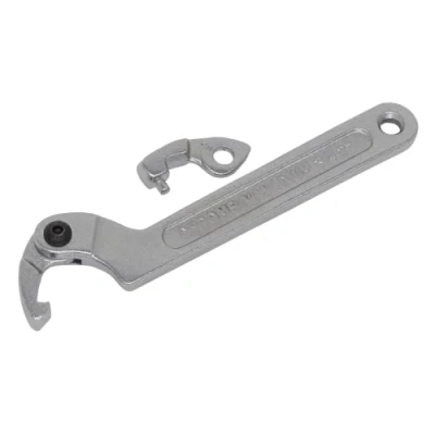 Image of Sealey Adjustable C Spanner Hook &amp; Pin Wrench Set 3pc 19 51mm