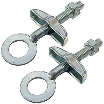 Image of cyclingcolors Unisex_Adult Chain tensioner, Silver, M6