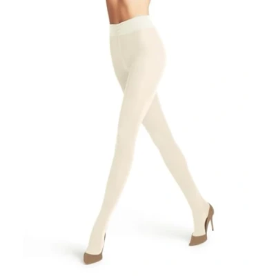 Image of Women&#039;s 1 Pair Falke Soft Merino Wool Tights Off White 42 44