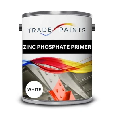 Image of Quick Drying Zinc Phosphate Anti Corrosive Metal Primer Paint (5 Litre, White)