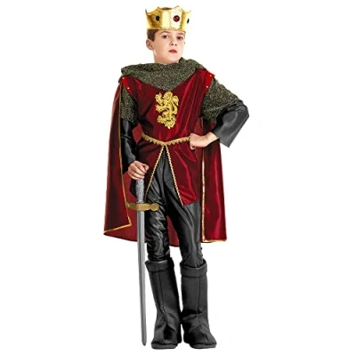 Image of Children&#039;s Royal Knight 128cm Costume Small 5 7 yrs (128cm) for Medieval Middle Ages Fancy Dress