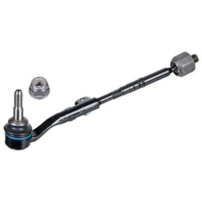 Image of 32106792029 Tie Rod FEBI BILSTEIN 44669 Front Axle Left with lock nuts BMW: 3 Touring, Saloon, 4 Coupe