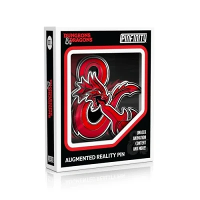 Image of Pinfinity PFDD001 Dungeons Dragon Ampersand Augmented Reality Pin