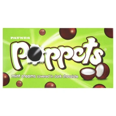 Image of ( 36 Pack ) Paynes Poppets Mint Creams Covered in Dark Chocolate