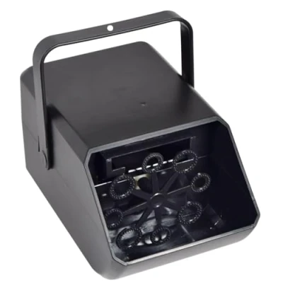 Image of QTX Bubble Machine USB Powered Compact Maker, 45 Mins Use From One Fill, High Output &amp; Impressive Distribution Lightweight Portable Black