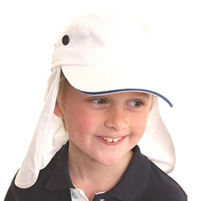 Image of JMC Trading Company Childs Cotton Legionnaire HAT White