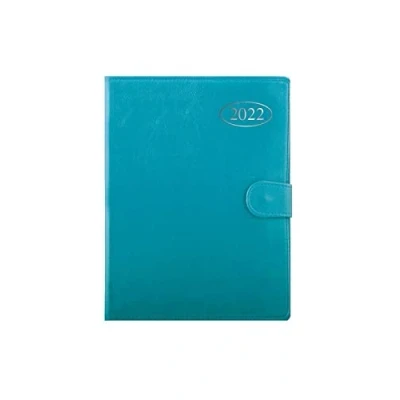 Image of 2023 A5 Week to View Diary Address Book &amp; Pen Flexi Designer (Blue)
