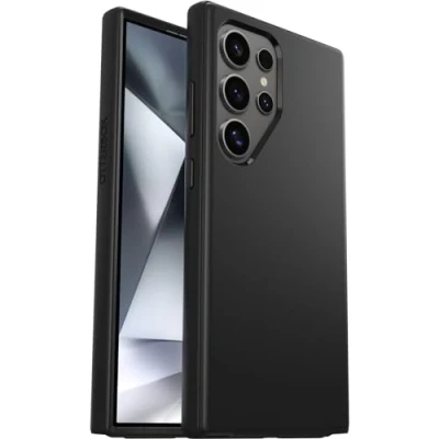 Image of Otterbox Symmetry Plastic Back Cover Black Samsung Galaxy S24 Ultra
