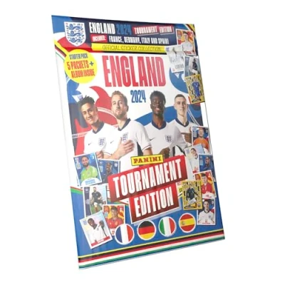 Image of England 2024 Tournament Edition Official Sticker Collection Starter Pack