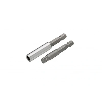Image of Blue Spot 14134 Magnetic Bit Holder and Adaptor, Silver, 1/4&quot; inch