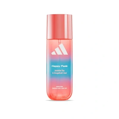 Image of Adidas Vibes Fragrance Hair &amp; Body Mist Happy Feels 236ml
