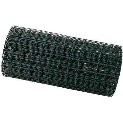 Image of vidaXL Euro Fence Green 0,6x25 m Steel