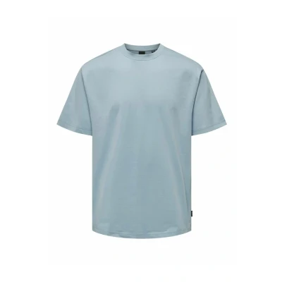 Image of Only &amp; Sons Onsfred LIFE TEE Basic Tshirt, Men&#039;s, Size: Small, Glacier lake