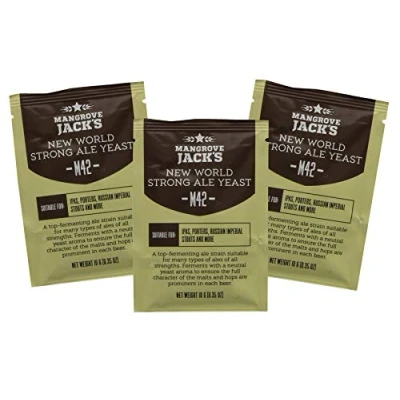 Image of 3X Mangrove Jack Craft Series Yeast M42 New World Strong Ale (10g)