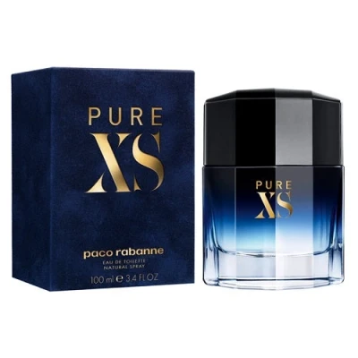 Image of Paco Rabanne Mens Pure XS Eau de Toilette 100ml Spray Apple Leather One Size