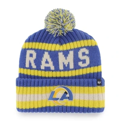 Image of 47 NFL Los Angeles Rams Unisex Cuff Knit Bobble Hat, Montego