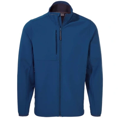 Image of Craghoppers Mens Expert Basecamp Soft Shell Jacket (Poseidon Blue) Size X Large