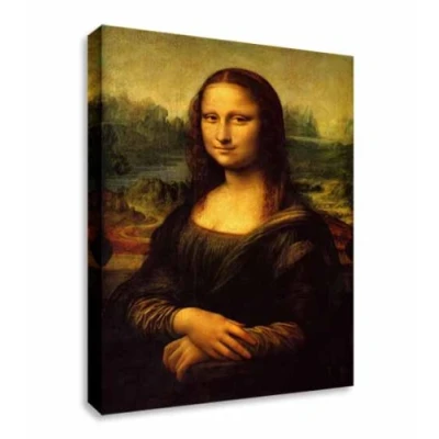 Image of Mona Lisa by Leonardo da Vinci Wall Art Canvas Prints Cheap 20x30 inches