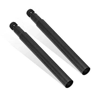 Image of Removable Valve Tubes Tools, 2 Pcs 60mm Aluminum Alloy Bike Presta Extender for Inner Tyre Valves Extension(Black)