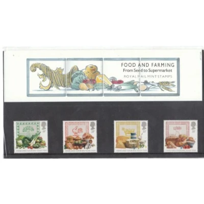 Image of 1989 FOOD AND FARMING STAMP Presentation Pack.