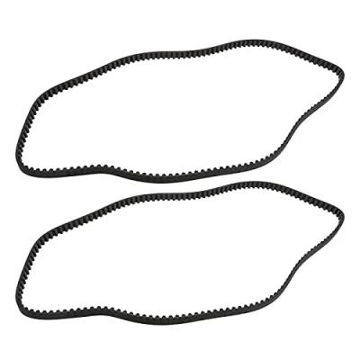 Image of ECSiNG 2x Lawnmower Drive Belt Compatible with Stiga Park 121M / Villa 85 Combi 9585 0085 00 0161 01 HTD1160 8M 12 145 Teeth 8mm Tooth Pitch 12mm Width 1160mm Circumference