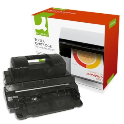 Image of Q Connect Compatible Solution HP 90A Black Laserjet Toner Cartridge CE390A