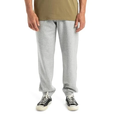 Image of Quiksilver Jogging MIT Elastischem BUND Tracksuit bottoms, Men&#039;s, Size: Large, Light grey heather