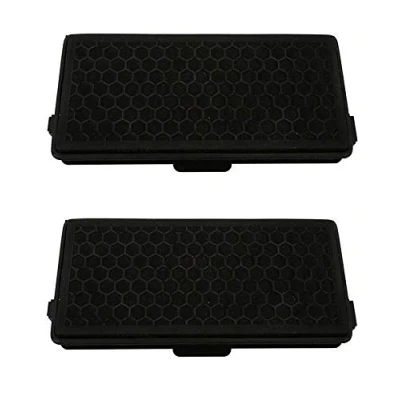 Image of Masterpart 2 x Active Air Clean Charcoal Carbon Filter compatible with Miele Cat &amp; Dog Vacuum Hoover