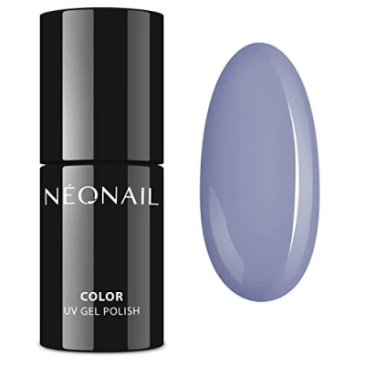 Image of NEONAIL Blue UV Nail Polish 7.2 ml Snowy Night LED 8896 7