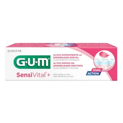 Image of GUM Sensivital+ Fluoride Toothpaste 75ml