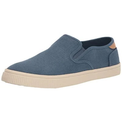 Image of TOMS Men&#039;s Baja Sneaker, Ocean Blue, 6 UK