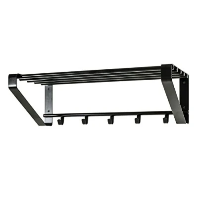 Image of HAKU Mobel Wardrobe Black, Metal Size: W 65 cm X H 20 D 30 cm, Style: Modern