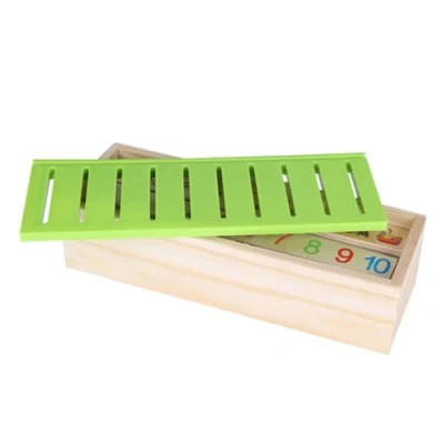 Image of Zerodis Learning Toys Knowledge Classification Wooden Box Blocks for Children Preschool Math Early Education