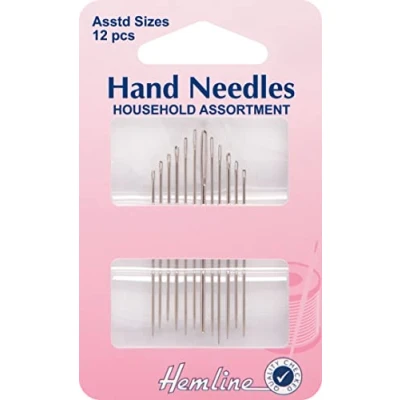 Image of Assorted Household Needles 12 Pack