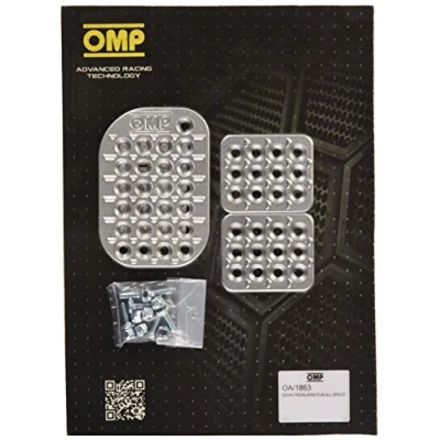 Image of OMP Ompoa/1863 Set Aluminium Pedals