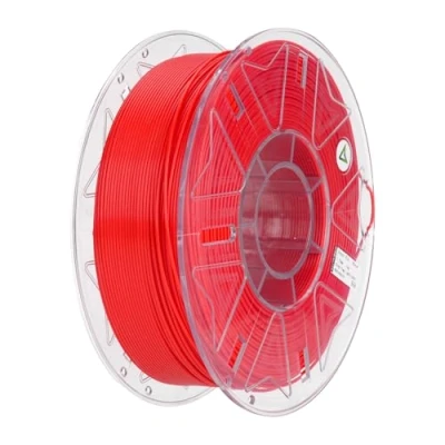 Image of Creality PLA Filament 1.75mm for K2 Plus Combo, RFID 3D Printer High Speed 30 600mm/s, 1kg(2.2lbs)/Spool Hyper Support CFS, Fits Most Printers (Red)
