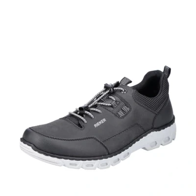 Image of Rieker Men&#039;s 14510 Sneaker, Black, 9.5 UK