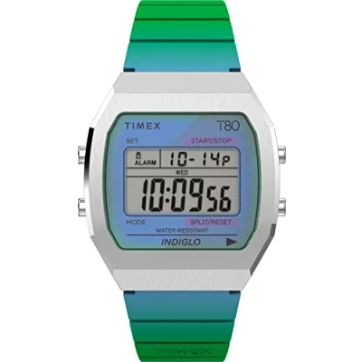 Image of Timex Unisex&#039;s Digital Quartz Watch with Plastic Strap TW2V74500