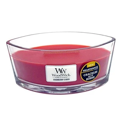 Image of WoodWick Cranberry Cider Hearthwick Candle