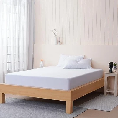Image of Sheet Story 100% Cotton King Size Fitted Sheets 41cm Deep, 400 Thread Count Classic, Soft And Hypoallergenic Kingsize Extra Deep
