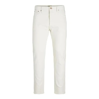 Image of JACK &amp; JONES Men&#039;s Jjierik Jjcooper SBD 912 Jean Pants, Ecru, 29 W/30 L