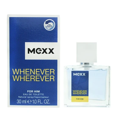 Image of Mexx Whenever Wherever For Him Eau de Toilette 30ml Spray