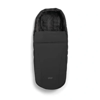 Image of Mamas &amp; Papas Ocarro Cold Weather Footmuff with Cosy Soft Fleece Lining, Water Resistant, Multi Position, Jet