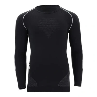 Image of UYN U100006 EVOLUTYON UW LG_SL. T shirt Men&#039;s Blackboard/Anthracite/White M